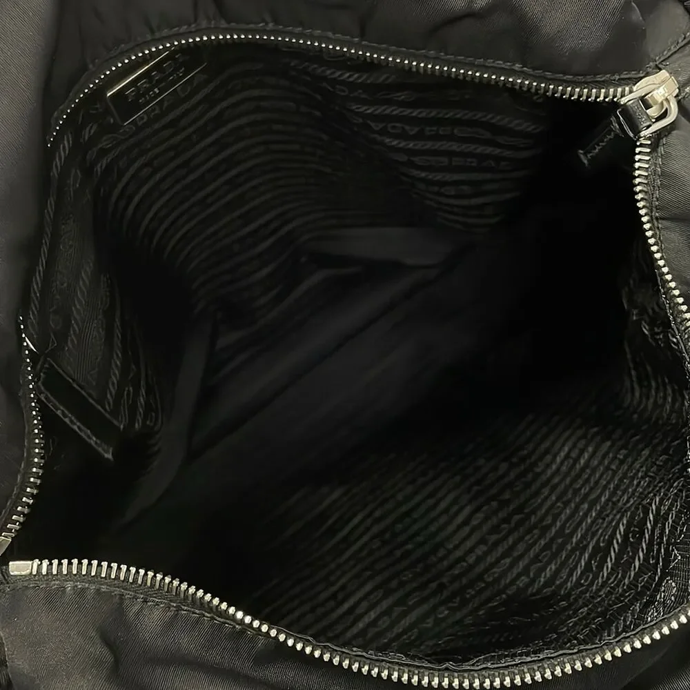 Prada Handbag Nylon Leather